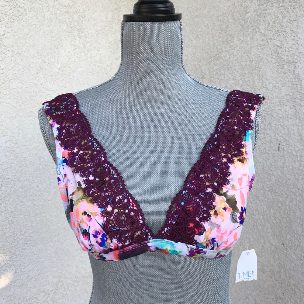 Time and Tru Swim Top